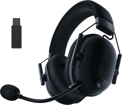 Razer Shark V2 Pro for PC - Wireless Premium Esports Gaming Headset (Bluetooth, TriForce Titanium 50 mm Drivers, HyperClear Supercardioid Mic)