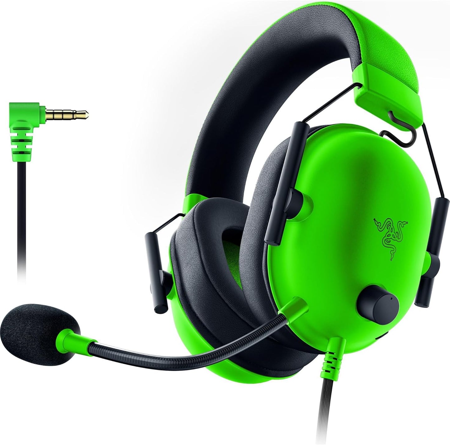 Razer - Multi-Platform Wired Esports Headset (Triforce 50 mm Drivers, Advanced Passive Noise Cancellation, 7.1 Surround Sound, Hyperclear Cardioid Mic)