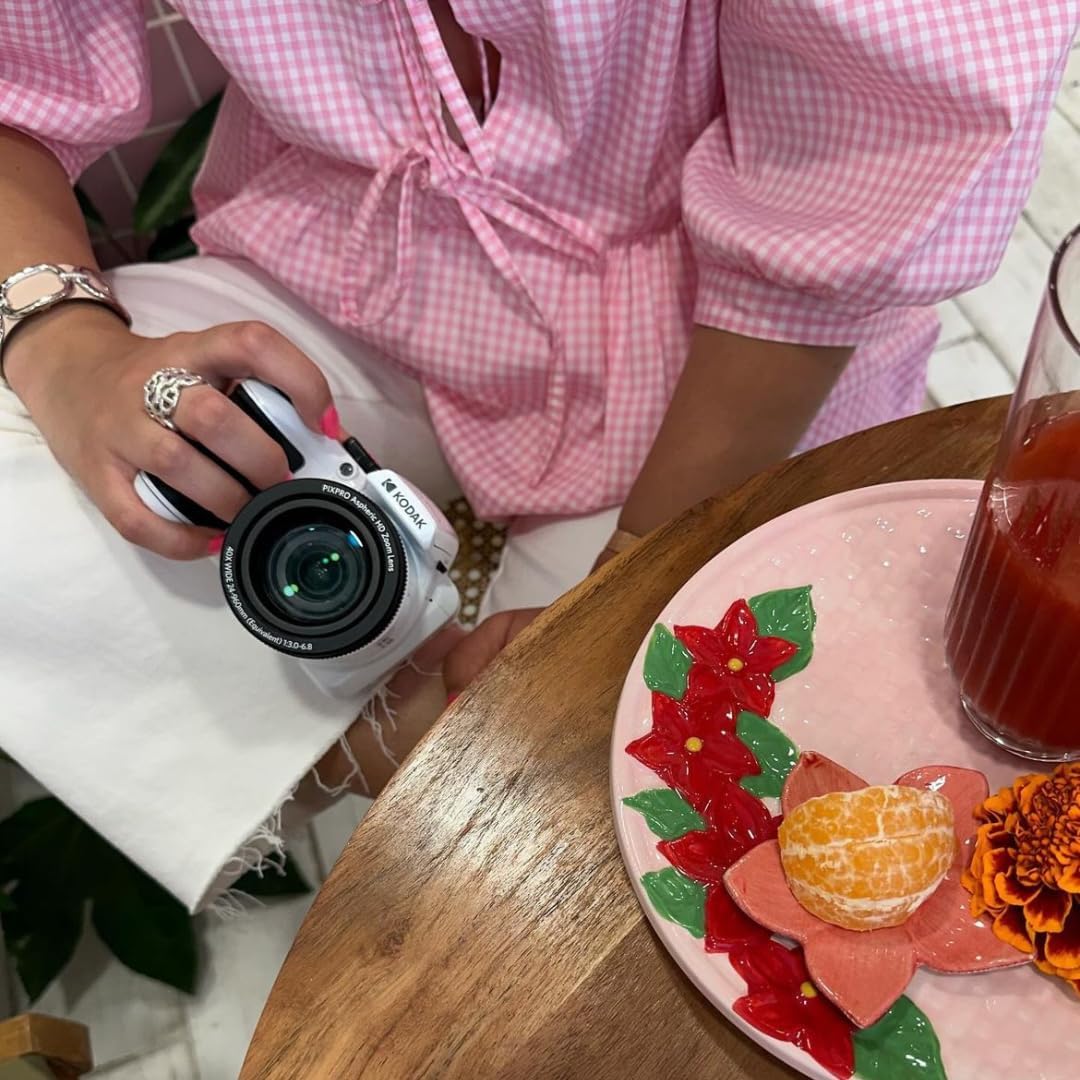 KODAK Pixpro Astro Zoom AZ405 - Digital Bridge , 40x Zoom, 24mm Wide-Angle Lens, 20 Megapixels, 3-inch LCD, Full HD 1080p Video, Optical Image Stabilization (OIS), AA Battery