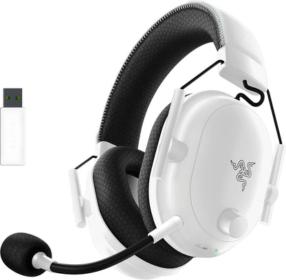 Razer BlackShark V2 Pro (2023) for PC - Premium Wireless E-Sports Headset (HyperClear Super Wideband Mic, TriForce Titanium 50 mm Driver, Bluetooth, Up to 70hrs Battery)