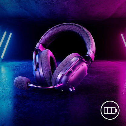 Razer BlackShark V2 Pro (2023) for PC - Premium Wireless E-Sports Headset (HyperClear Super Wideband Mic, TriForce Titanium 50 mm Driver, Bluetooth, Up to 70hrs Battery)