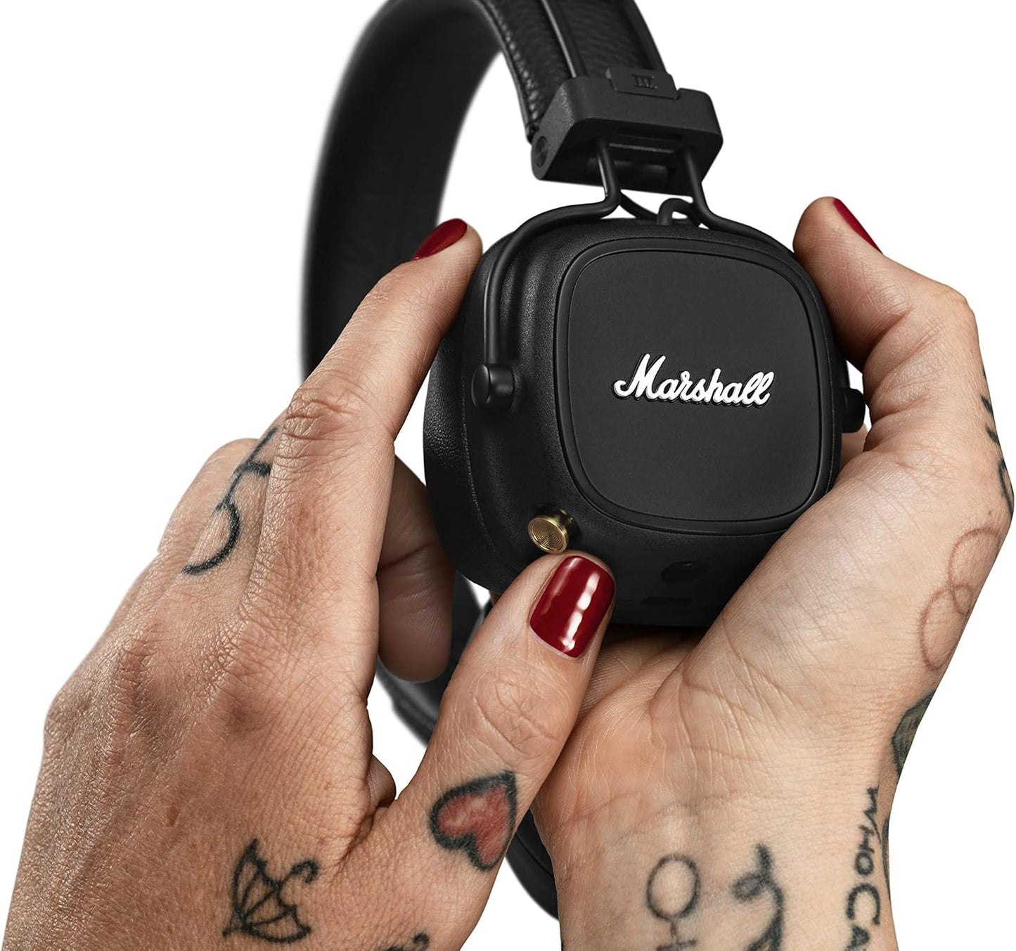 Marshall On Ear Bluetooth Headphones, Wireless Earphones, Foldable, 80+ Hours Wireless playtime