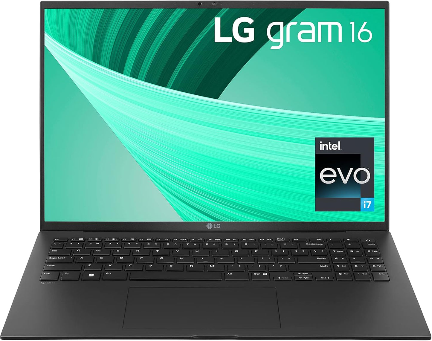 LG Electronics gram 2023 16Z90R 16 inch ultra-lightweight laptop, 13th Gen Intel Evo i7-1360P platform, , , Dolby ATMOS, Windows 11 (Obsidian Black)`