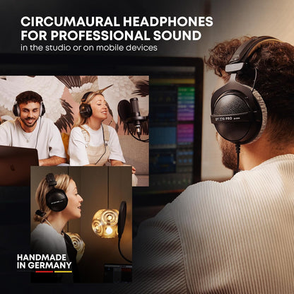 beyerdynamic DT 770 PRO 80 ohm Over-ear Closed-back Studio Headphones
