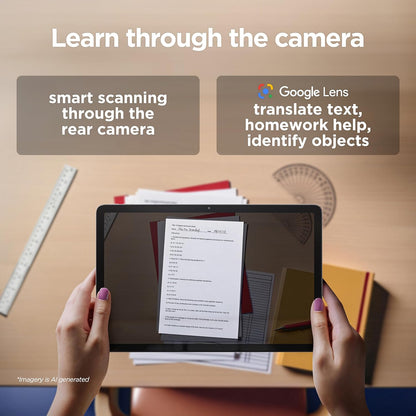 Lenovo Tab M11 Android Tablet | 11 Inch Full HD 1200p | 128 GB | Lenovo Tab Pen | WiFi | 4 GB RAM | Luna Grey | Designed for Portable Entertainment