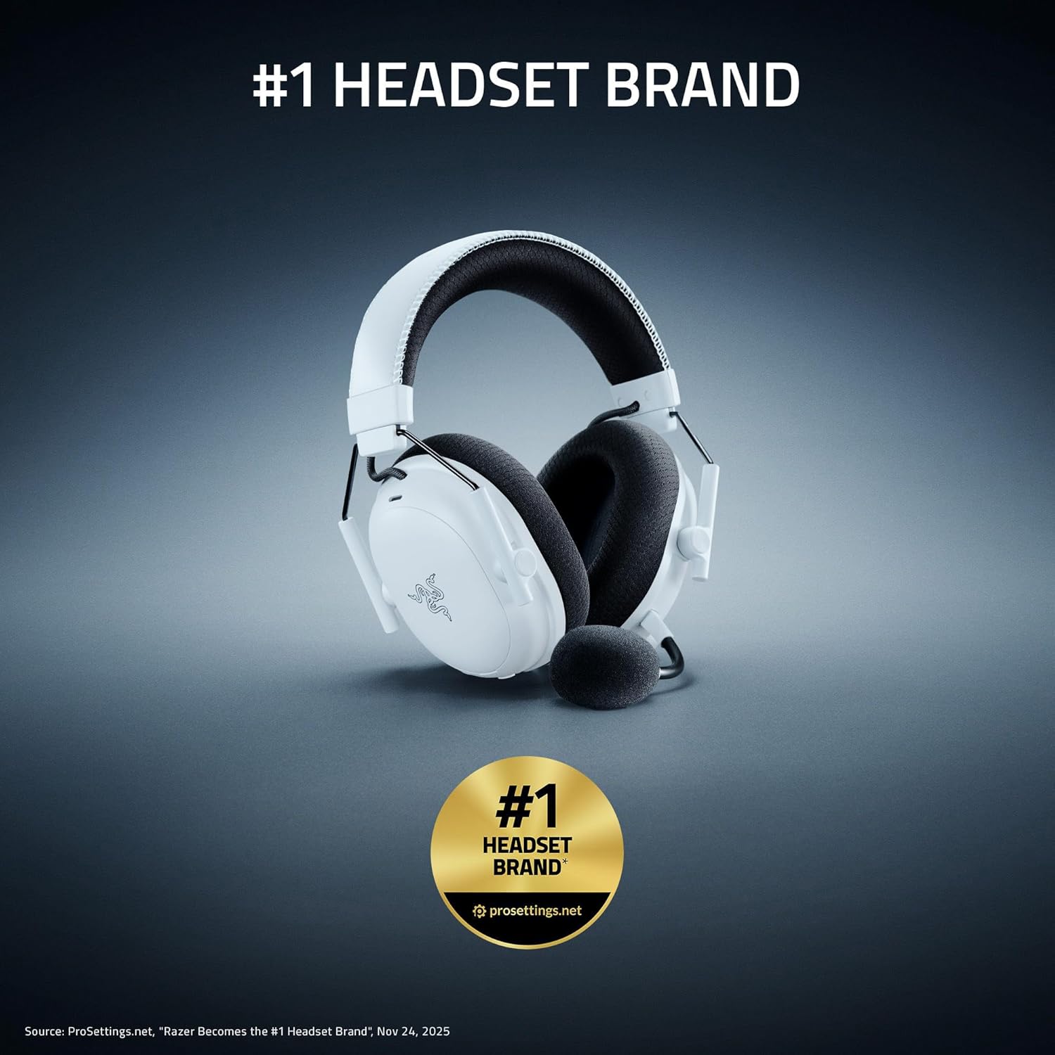 Razer - Wireless e-sports Headset - TriForce 50mm Drivers - Detachable broadband Microphone - THX Spatial Audio - Wireless 2,4 GHz & Bluetooth - FPS profiles - PC/Mac |