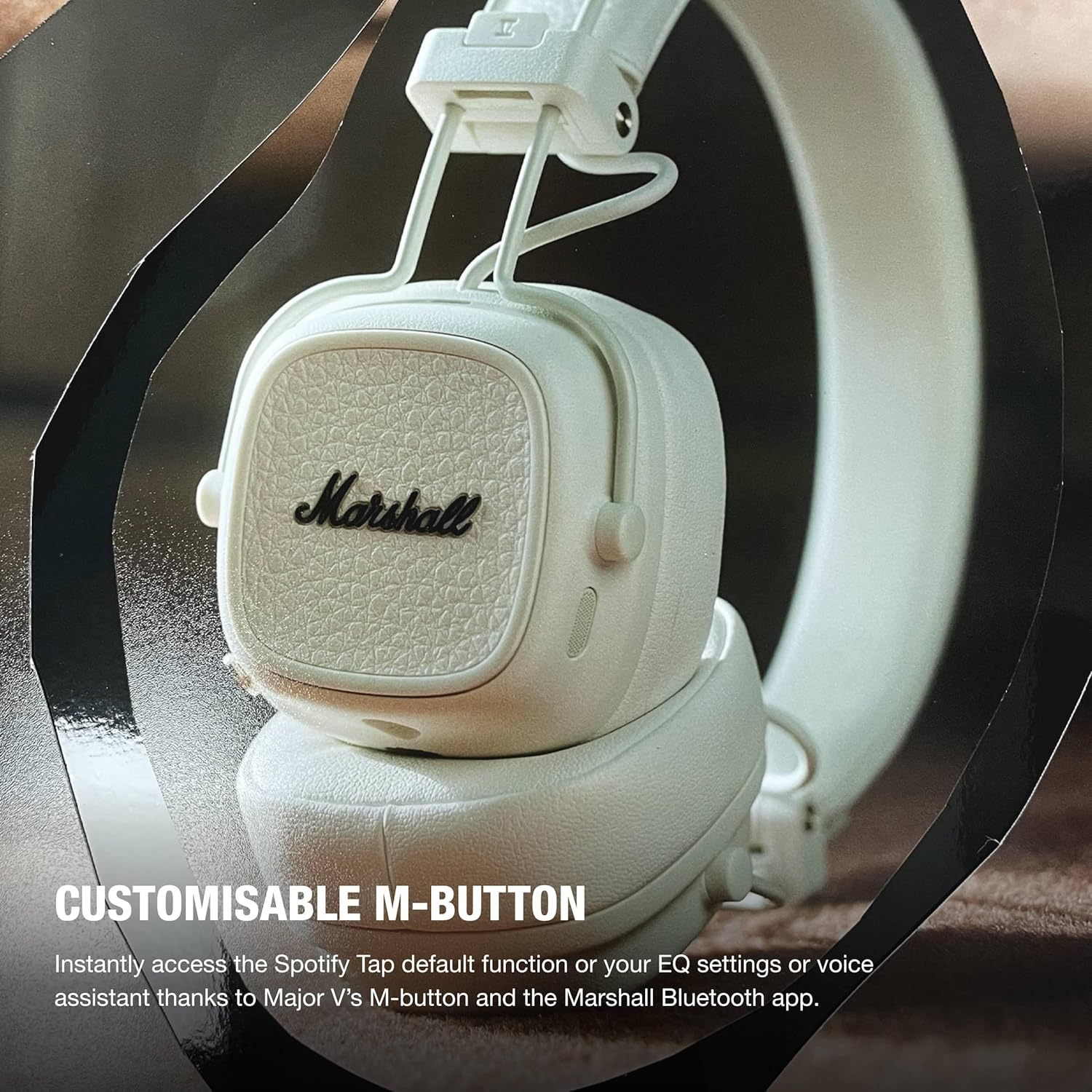 Marshall Bluetooth Headphones, 100 Hours Playtime